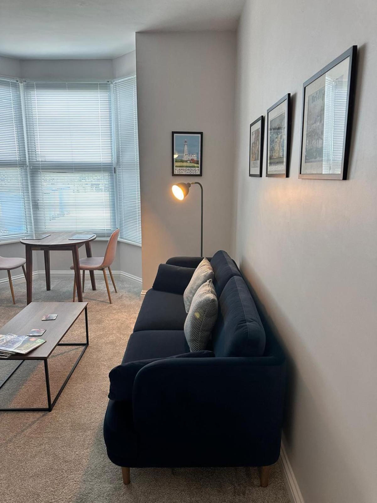 Marine View - Dog Friendly Apartment 500Ft From Beach 브리들링턴 외부 사진